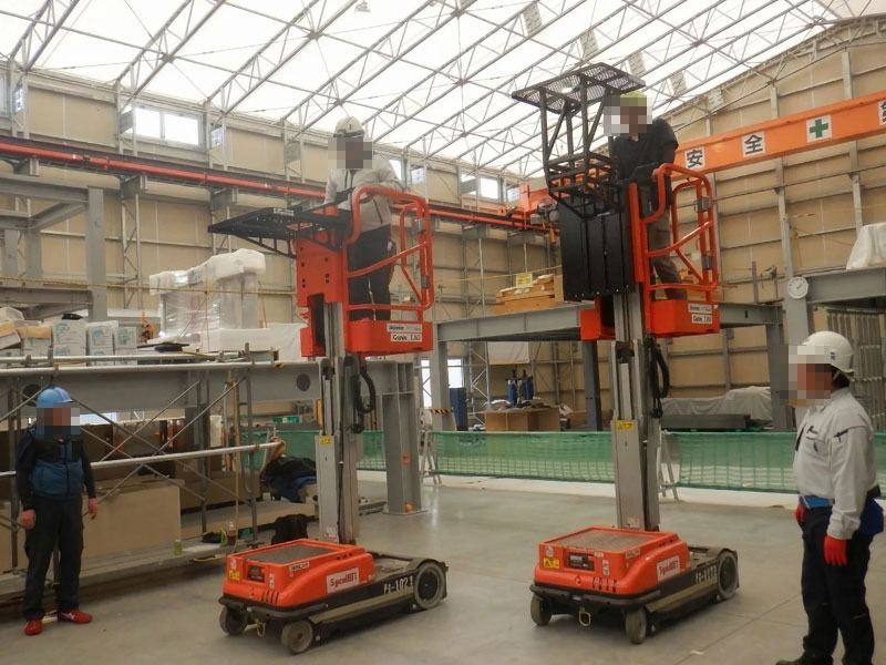 作業訓練棟のイメージ